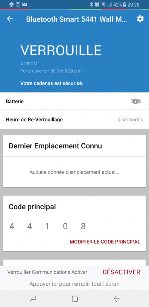 Avis Master Smart Lock - Test du coffre fort de clé connecté