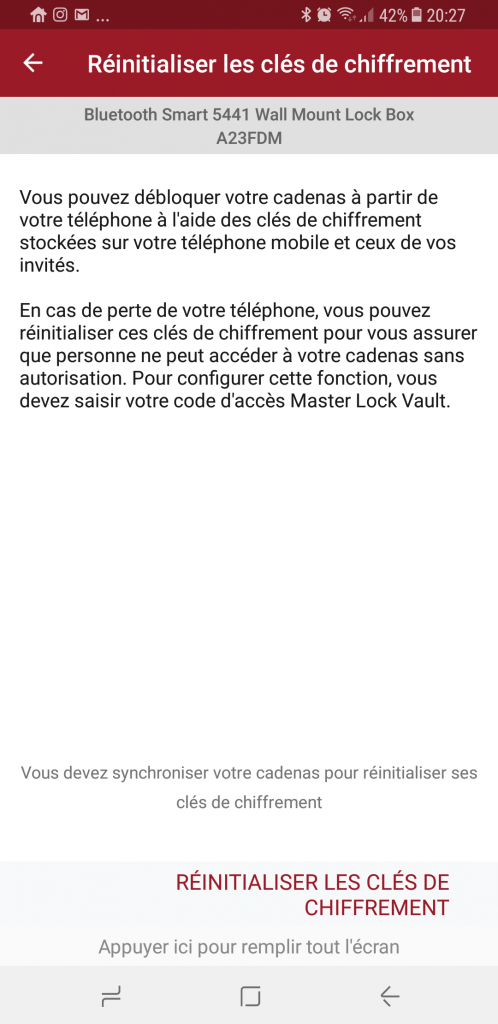 Avis Master Smart Lock - Test du coffre fort de clé connecté