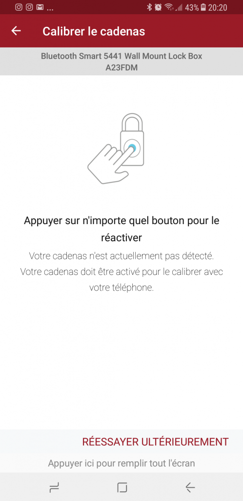 Avis Master Smart Lock - Test du coffre fort de clé connecté