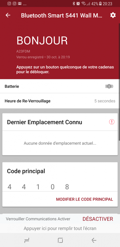 Avis Master Smart Lock - Test du coffre fort de clé connecté