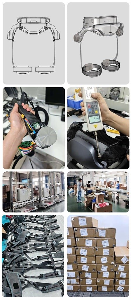 L'exosquelette SEEPPO AwalkHS offre une poussée douce et synchronisée avec vos pas L'exosquelette SEEPPO AwalkHS offre une poussée douce et synchronisée avec vos pas